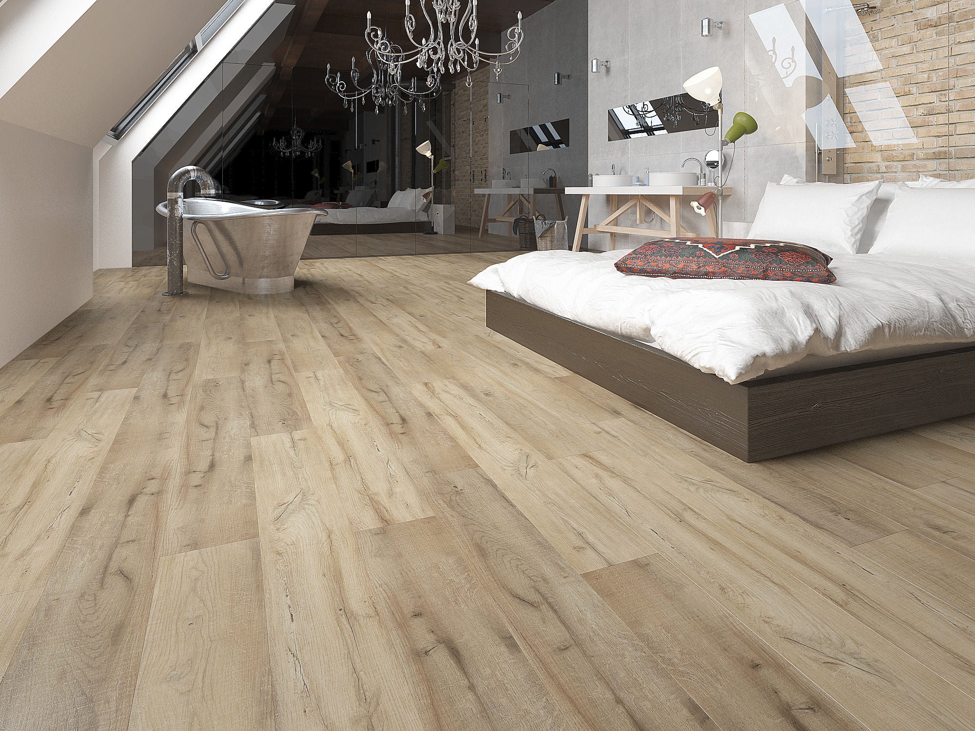 Biyork Vinyl Planks HydroGen 6 Raw Click Lock