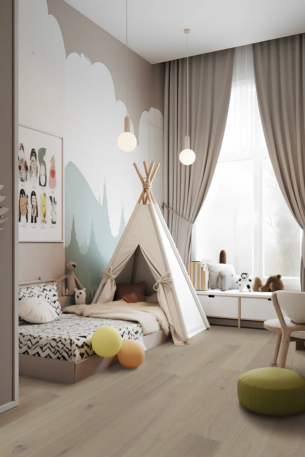 European Oak - Sunlit Ivory